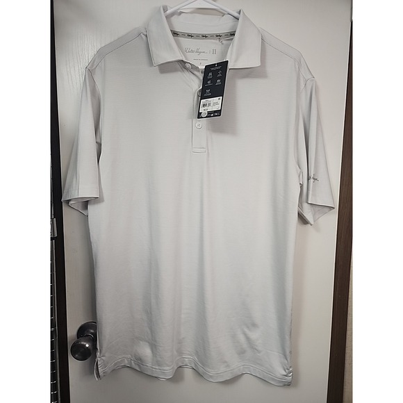 Walter Hagen Other - Walter Hagen Perfect 11 Gray Stripe Golf Polo Mens Size Small NEW